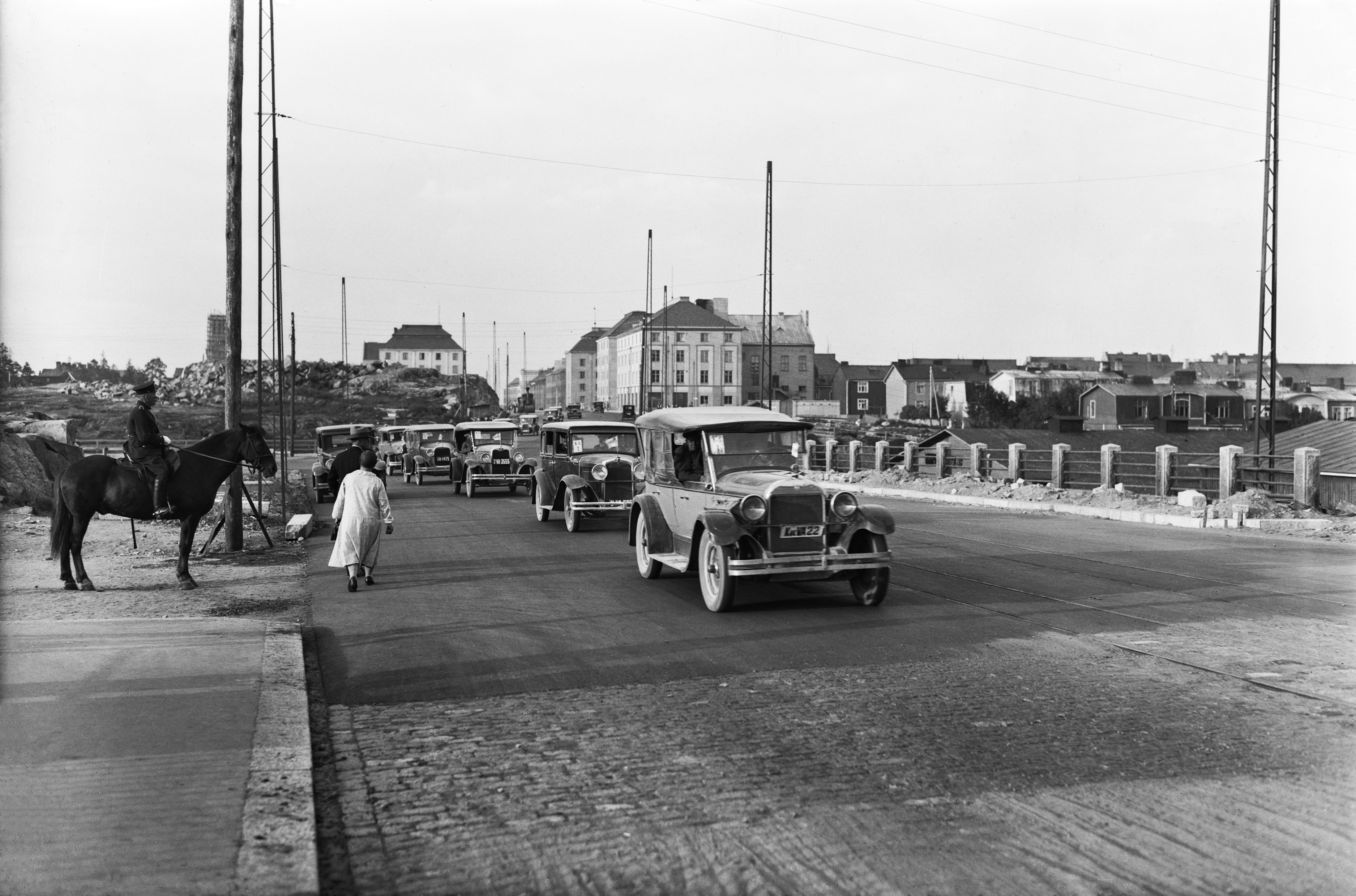 Talonpoikaismarssi v.1930, autorivistö Sturenkadulla.