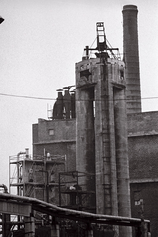 Tallinna Tselluloositehas - korsten, torud.