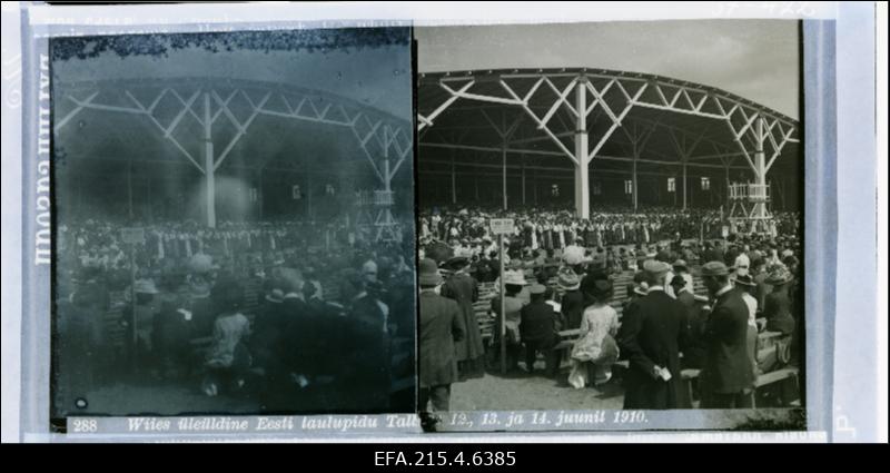 Vaade lauluväljakule VII üldlaulupeo ajal.