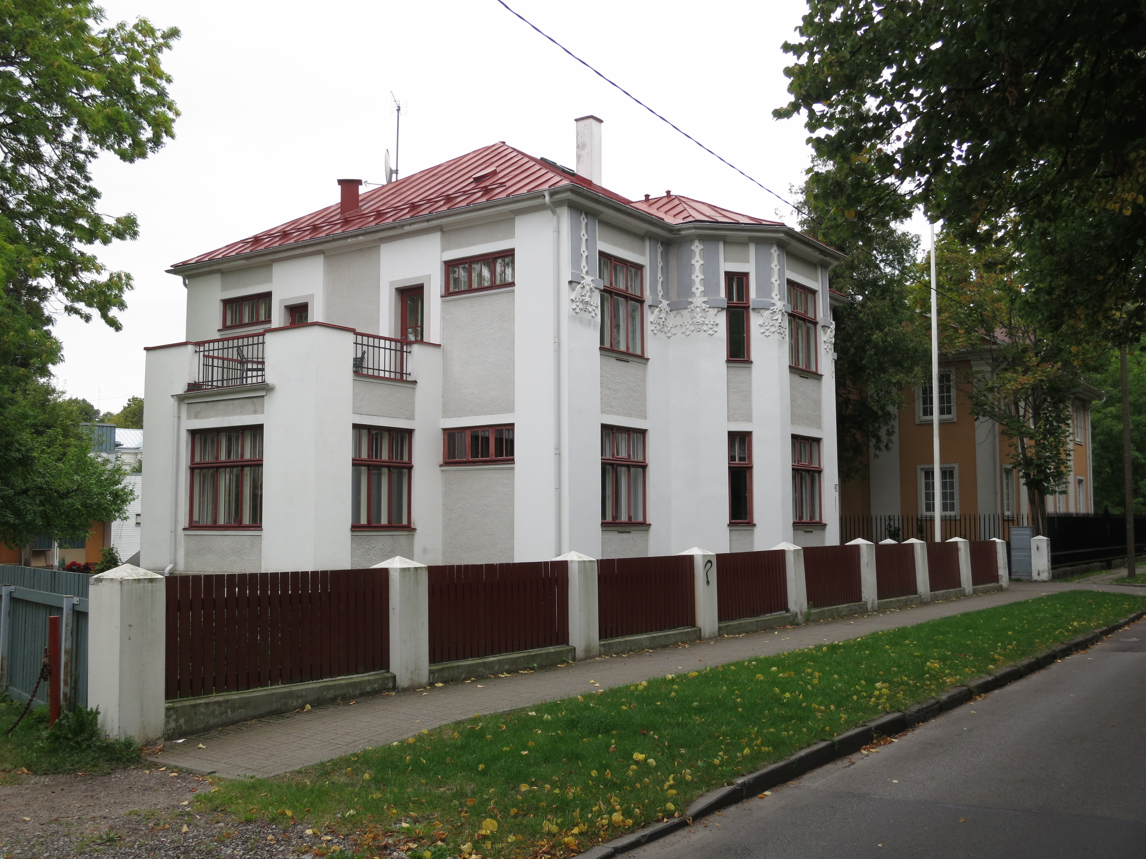 Pärnu. Võimlemise tn 6 - This is a photo of cultural heritage monument of Estonia number