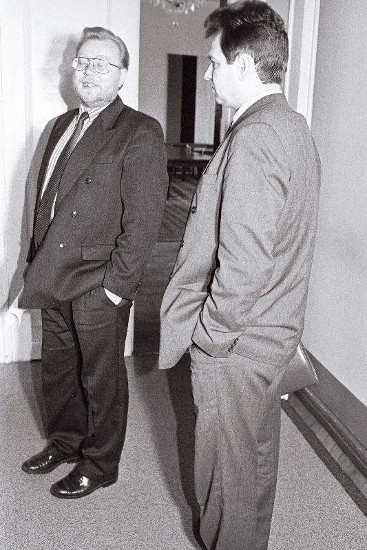 Mart Laar, Ain Saarna.