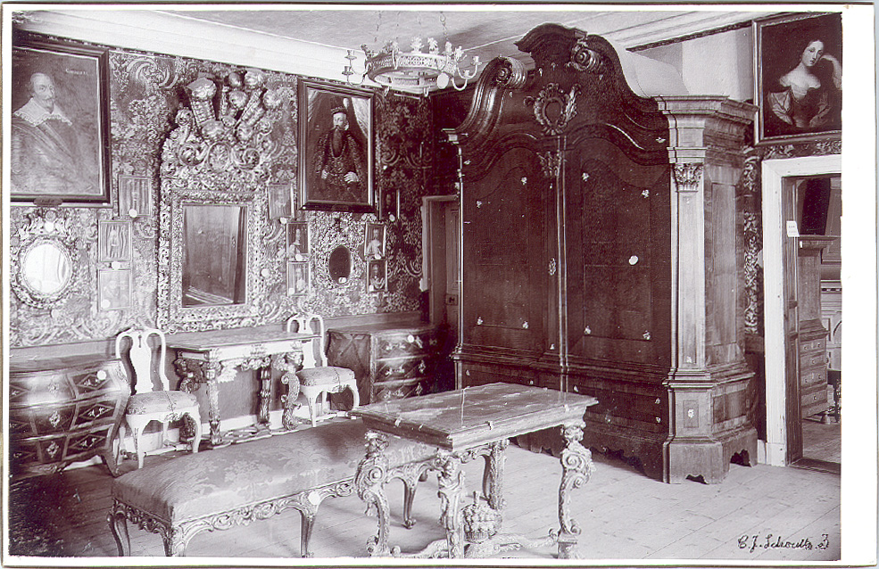 Barockrummet i Åbo historiska museum.