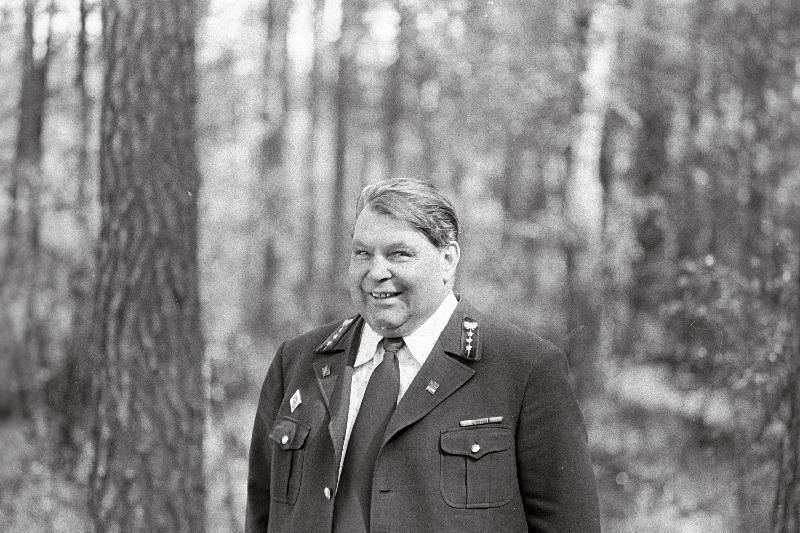 Eesti NSV teeneline metsakasvataja, Läänemaa Metsamajandi Kullamaa metskonna metsaülem Karl Pärn.