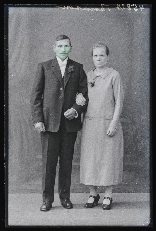 Noorpaar, Voldemar Thomson abikaasaga.