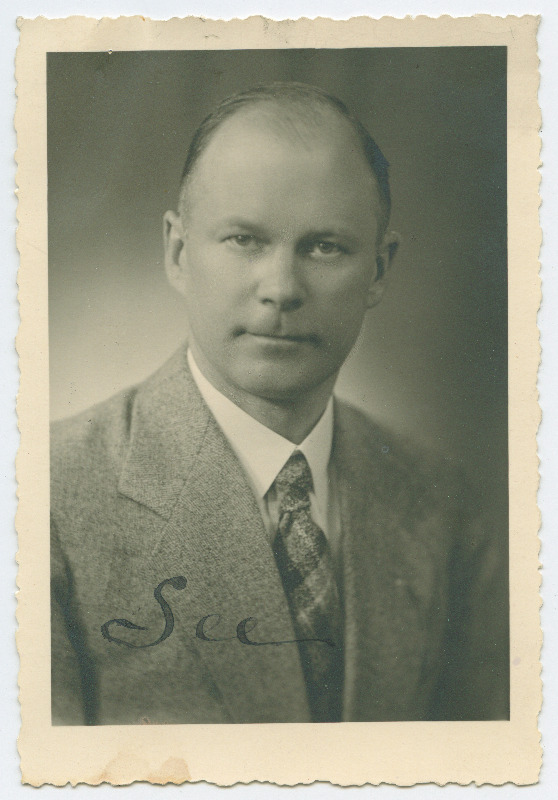 Aleksander Rosenvald. Passitaotluse foto