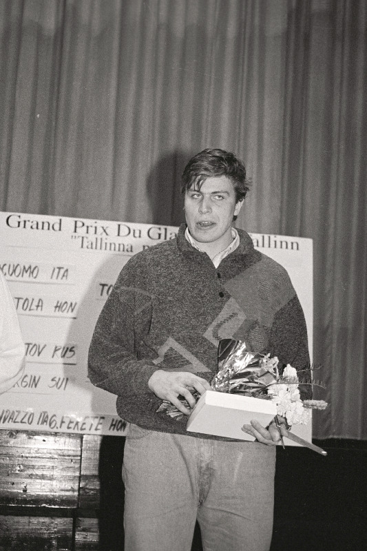 26. rahvusvaheline vehklemisturniir “Tallina mõõk” Sakala keskuses. Vehkleja Meelis Loit.