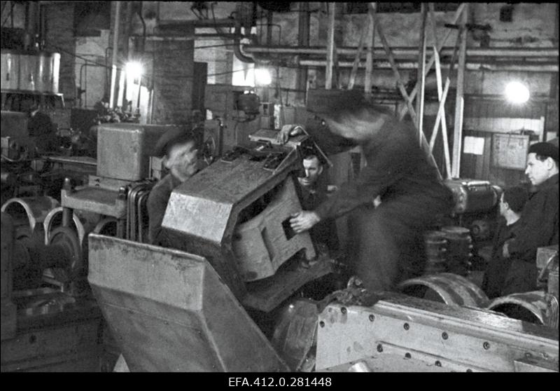 "Volta" 7.gabariidi elektrimootorite kerede valmistamise automaatliin