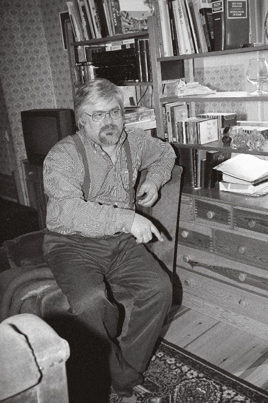 Arhitekt ja ansambli “Kukerpillid” kontrabassimängija Ike Volkov.