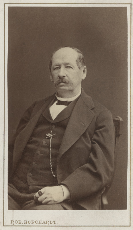 Korporatsiooni "Livonia" vilistlane parun Burchard Ceumern-Lindenstjerna, portreefoto