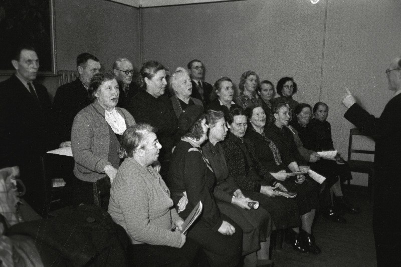 Tartu pensionäride laulukoor.