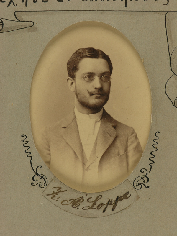 Poola teoloogide ringi liige Sigismund August Loppe, portreefoto