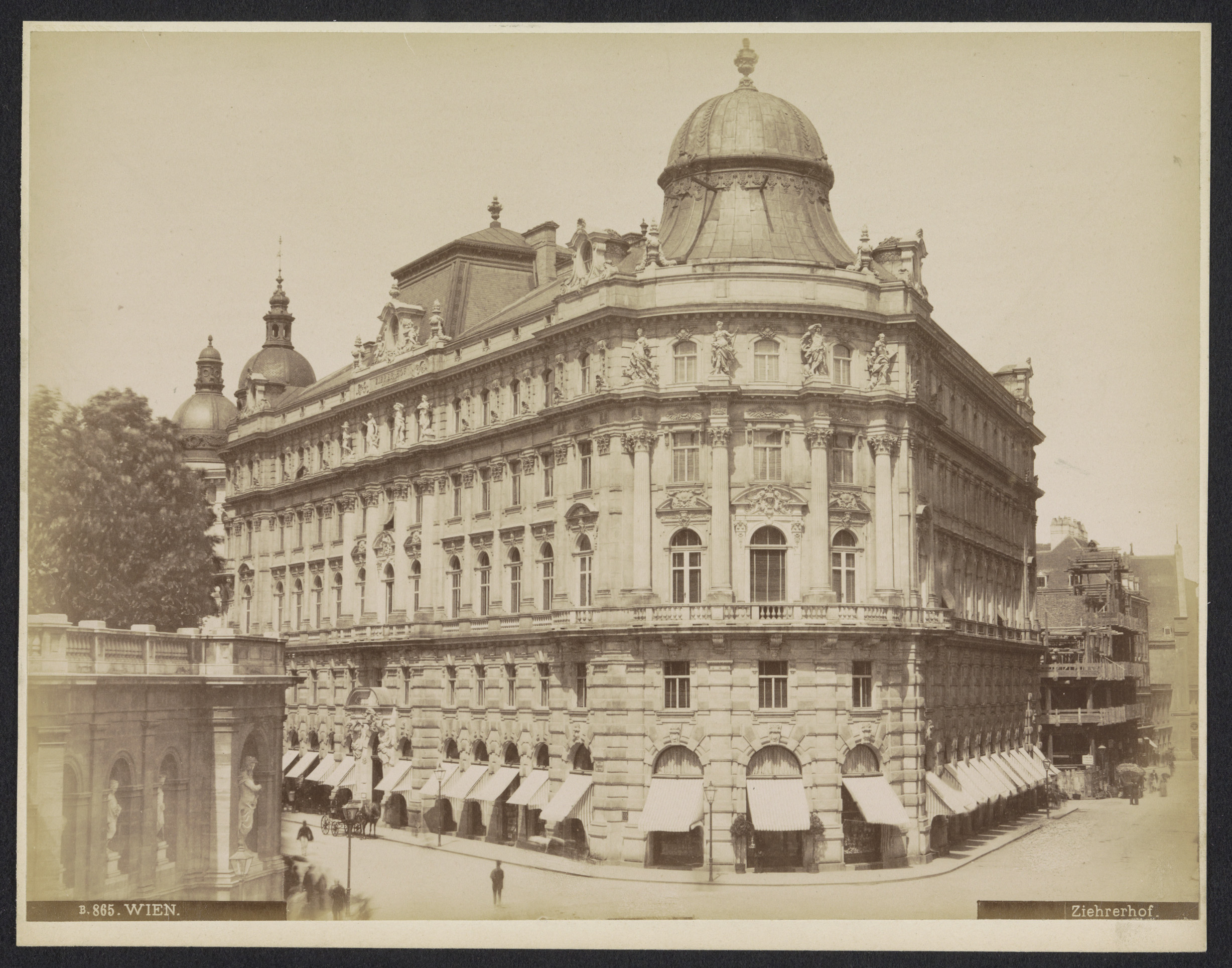 Wien.Ziehrerhof, Gebouw in Wenen