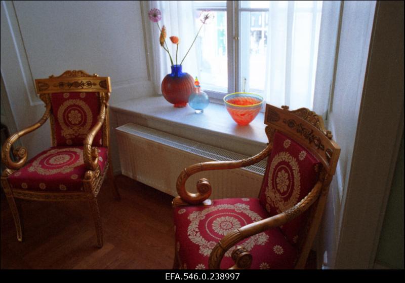 Vanalinnas asuva Rootsi suursaatkonna hoone (von Roseni palee) sisevaated.