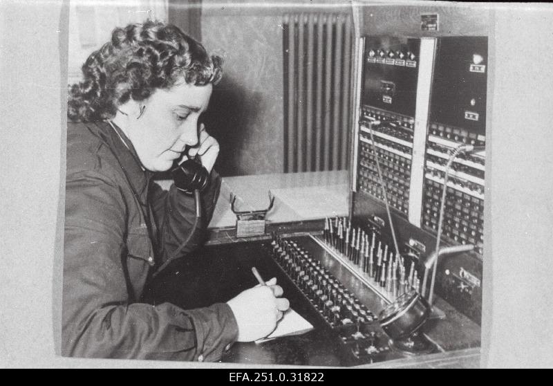 Tallinna Tuletõrje raadiotelefonist Lidia Rannamees.