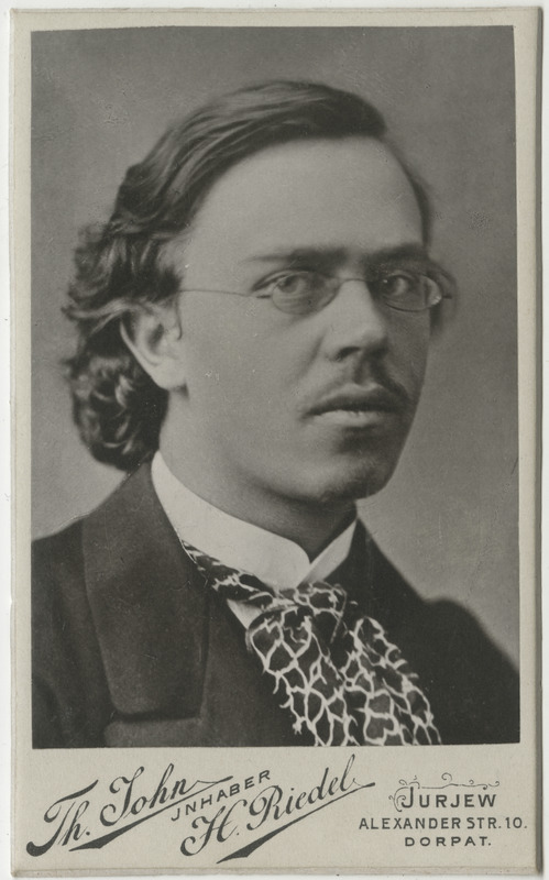 Pastor Eugen Kluge, portreefoto
