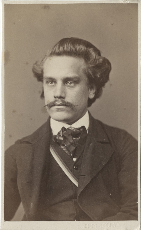 Korporatsioon "Estonia" liige Edmund Adelheim, portreefoto