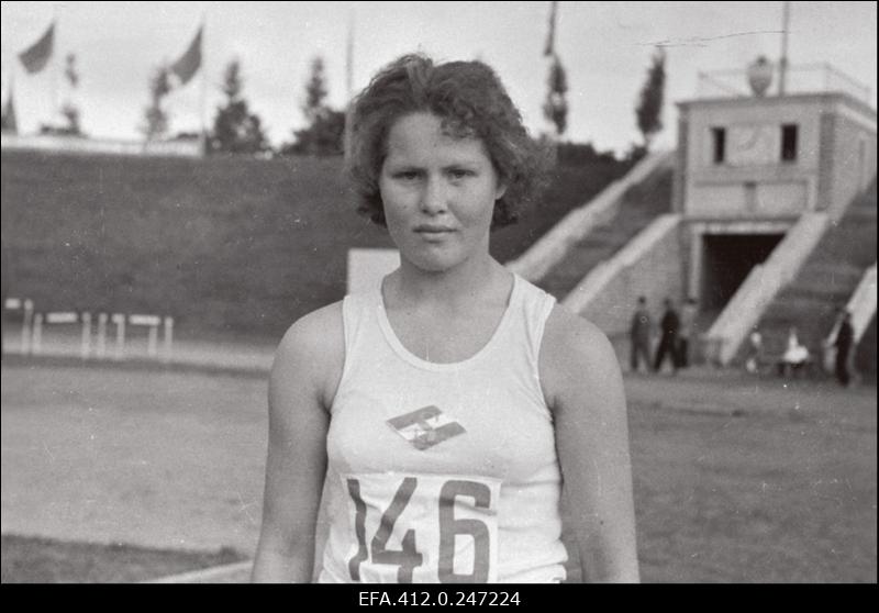 Spordimärkmik 22.07.1956: kergejõustikuvõistlus.