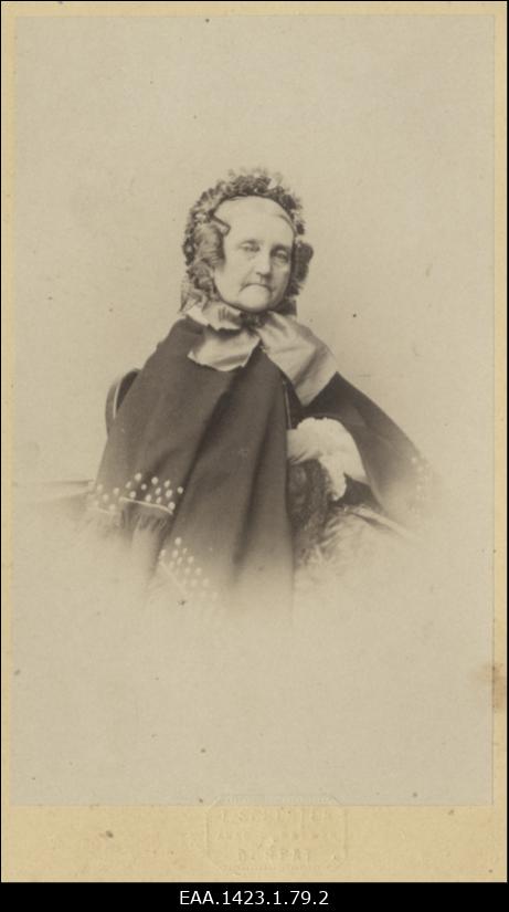 Sophie von Villebois, portreefoto