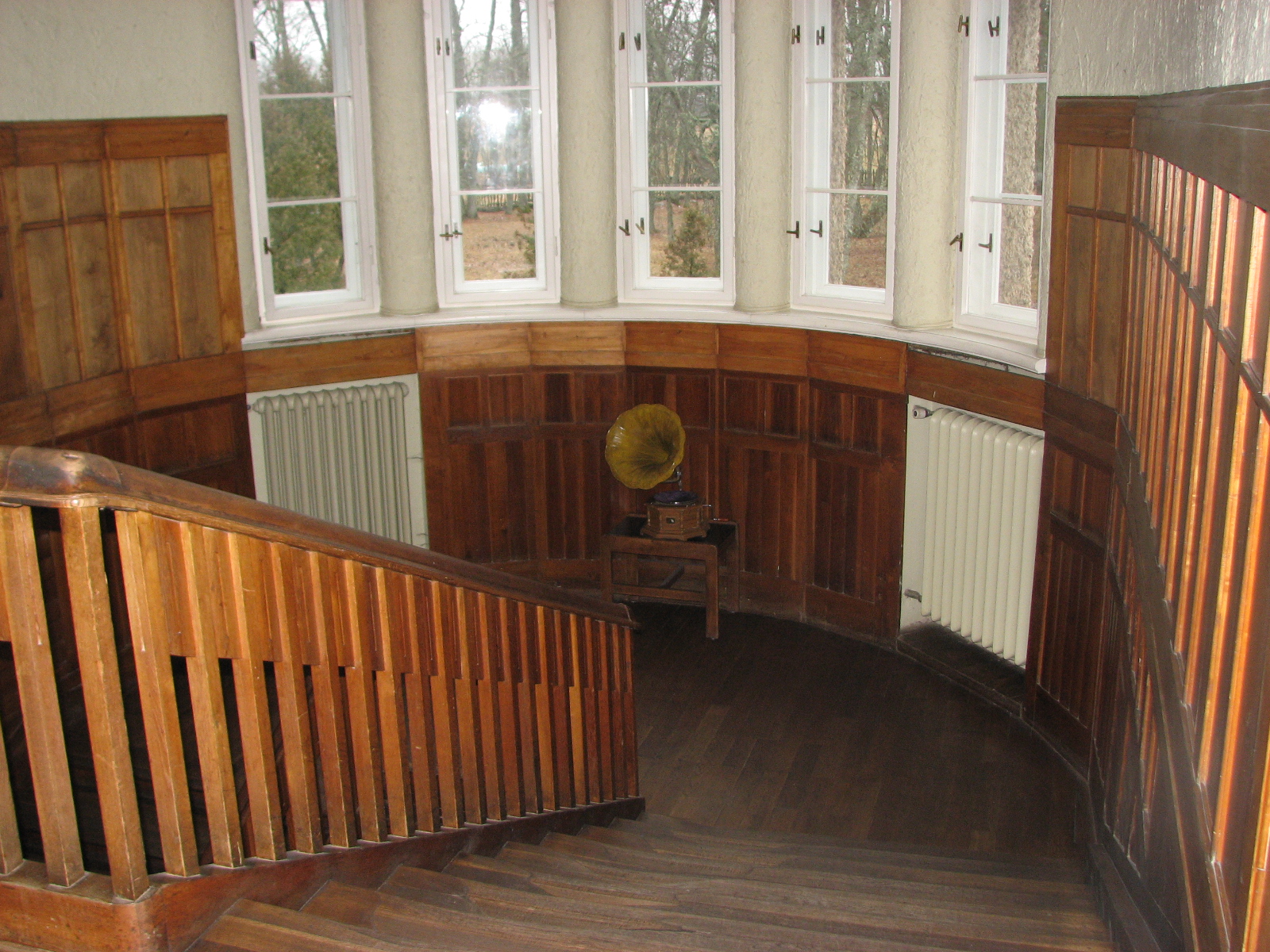 Taagepera Castle 04 - Taagepera Castle. Year 2008.

Staircase to the second floor