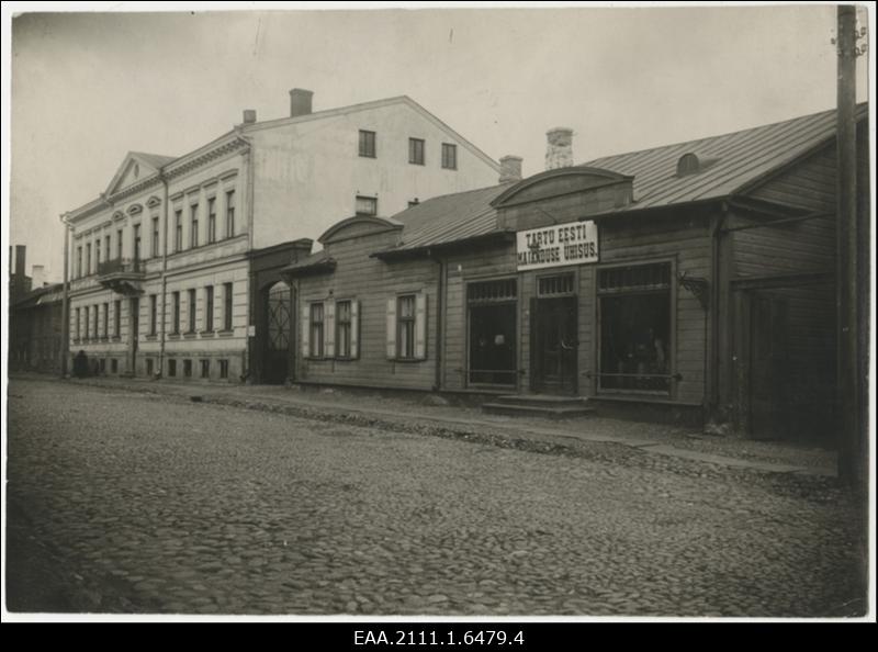 Tartu Eesti Majanduse Ühisuse peakauplus Holmi tänaval