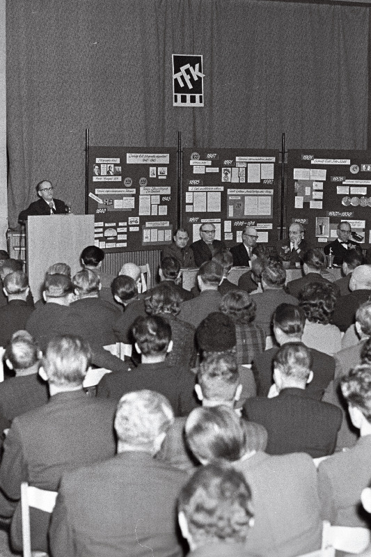 Eesti Fotograafia 125 aastapäeva tähistamise aktus Tallinna Kultuuriülikooli fotokunstifakulteedis.