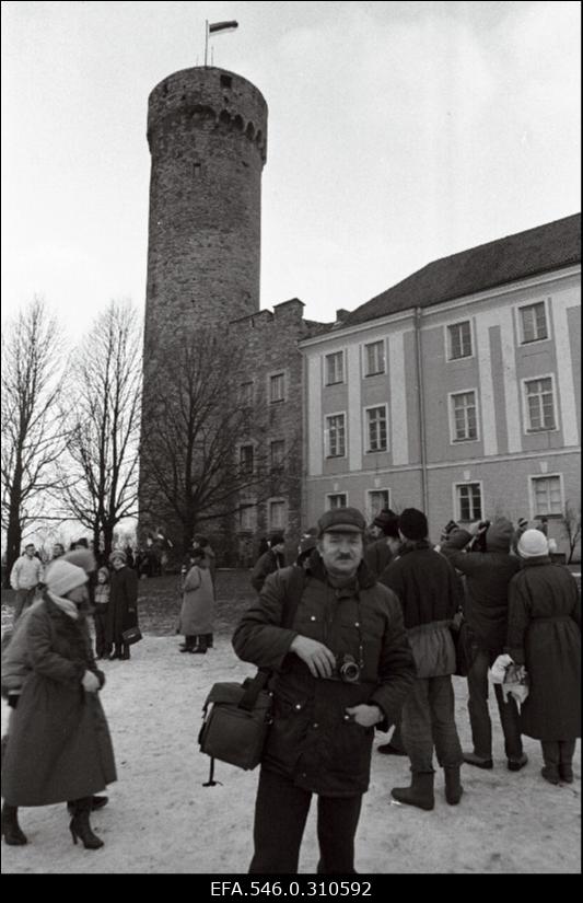 Lipu mahavõtmine Toompealt.