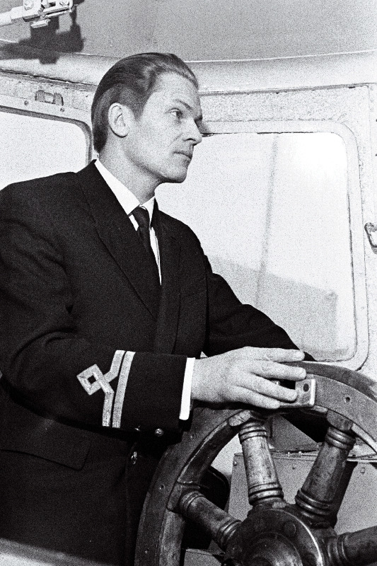 Lootsikaatri „Piloot“ kapteni vahetusabi mehaanik Vello Pops.