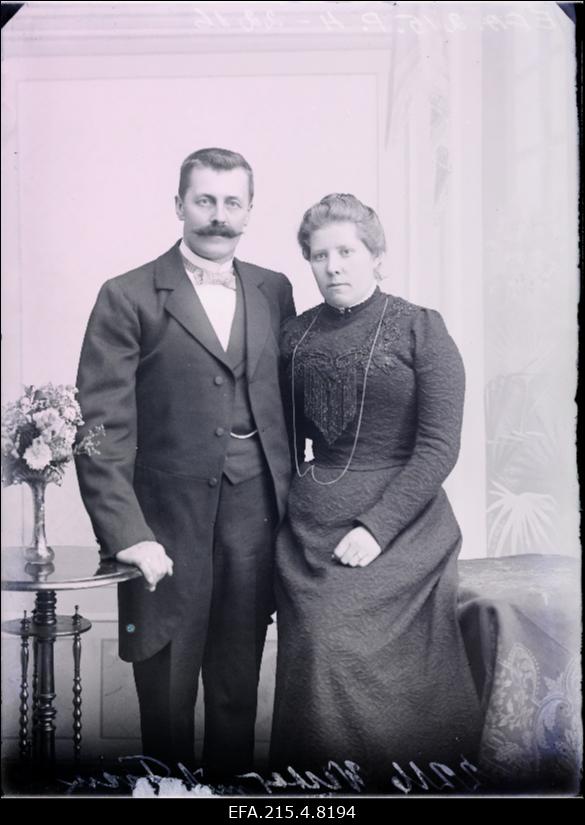 Abielupaar Wassar [Vassar, Vasar].