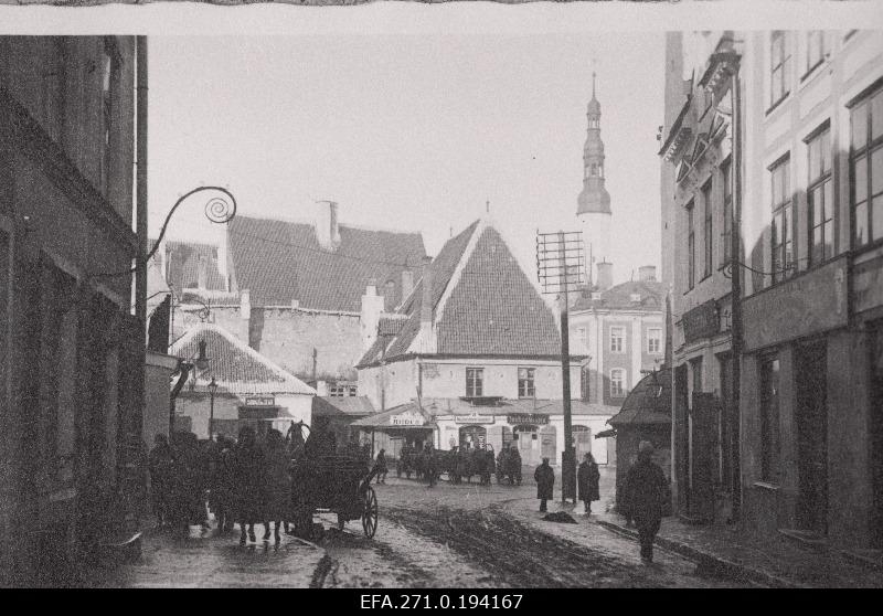 Vaade Kullasepa tänavale Tallinna vanalinnas.