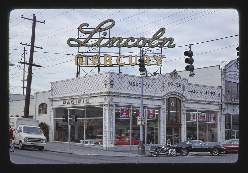 McKay Lincoln Mercury, Westlake & Mercer, Seattle, Washington (LOC)