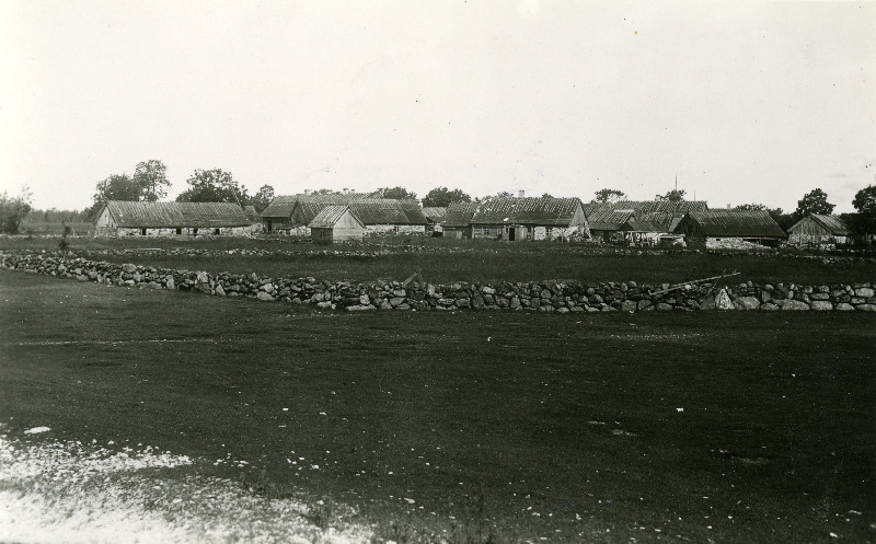 Vaade Osmussaare külale.