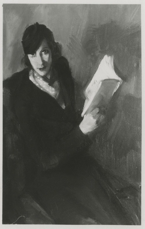 Gustav Raua "Pr Siimu portree" Pallase kunstikooli lõpetajate näituselt