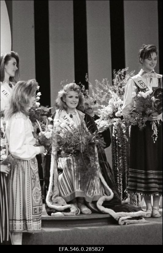 Miss Estonia'91, Erika Bauer.