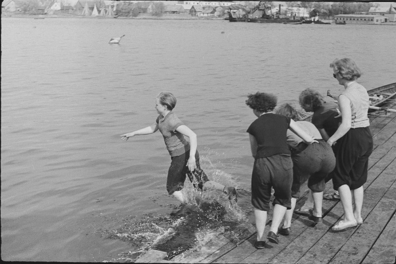 Sõudmine. Kevad Pärnu jahtklubis.