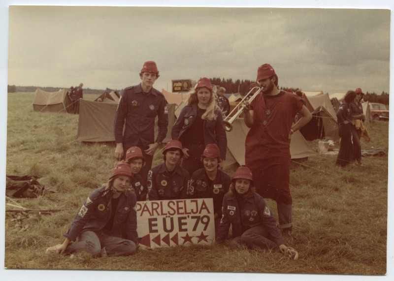 EÜE-79 rühmade grupipildid. Pärlseja