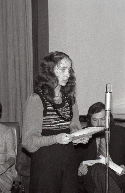 Luuletaja Lehte Hainsalu.