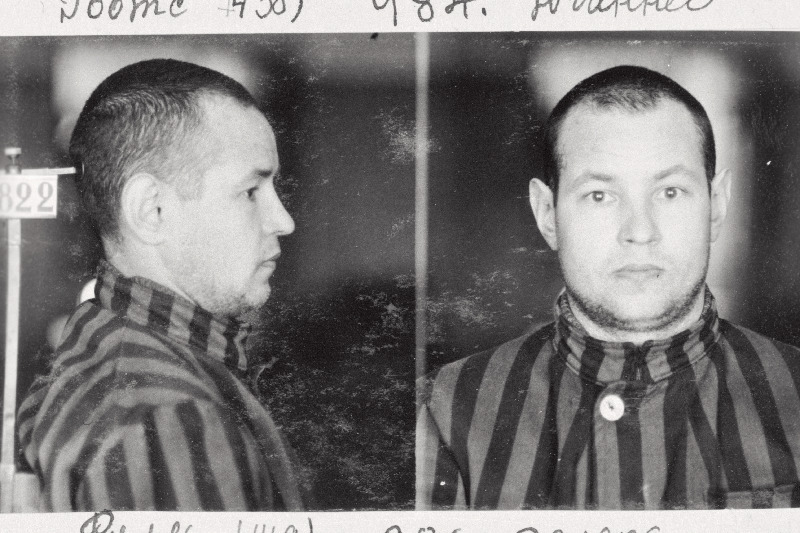 Nõukogude Liidust kommunistliku kihutustöö eesmärgil salaja Eestisse saadetud ning 1930.a. 12 aastaks sunnitööle mõistetud Eduard Kull enne amnesteerimist.