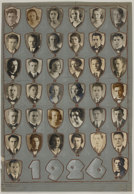 Tartu õpetajate seminari VII(1926). aasta lõpetajate portreed