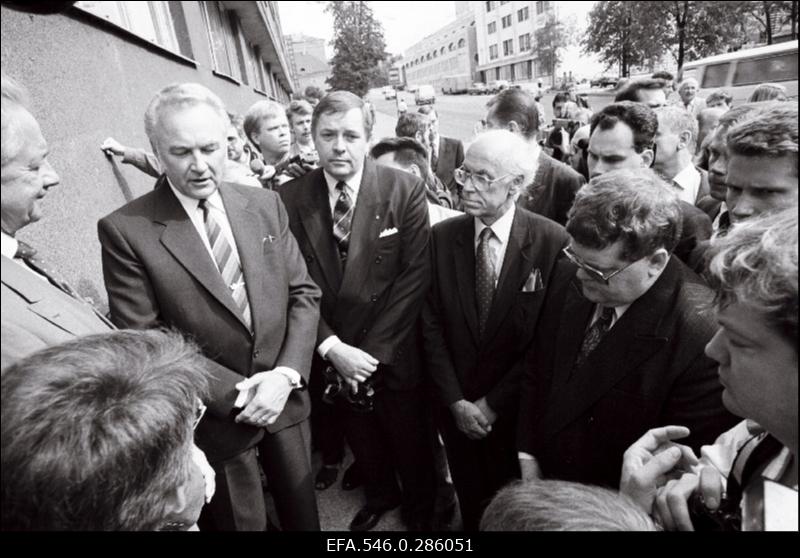 Rootsi saatkonna avamine.