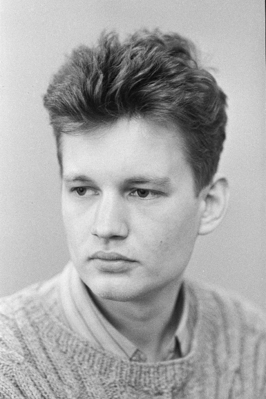 Ajalehe "Noorte Hääl" ajakirjanik Indrek Schwede.