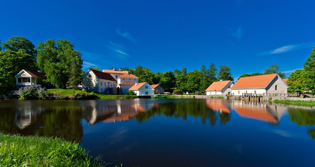 Vihula Manor buildings - Vihula Manor Country Club &amp; Spa is a hidden treasure on the Northern coast of Estonia, set amidst the wildlife-rich Lahemaa National Park and near the Baltic Sea.