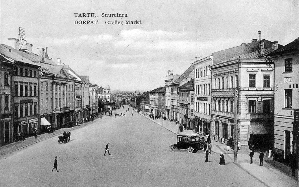 Tartu Suureturu, 1930 - Suureturu (Raekoja plats) Tartus