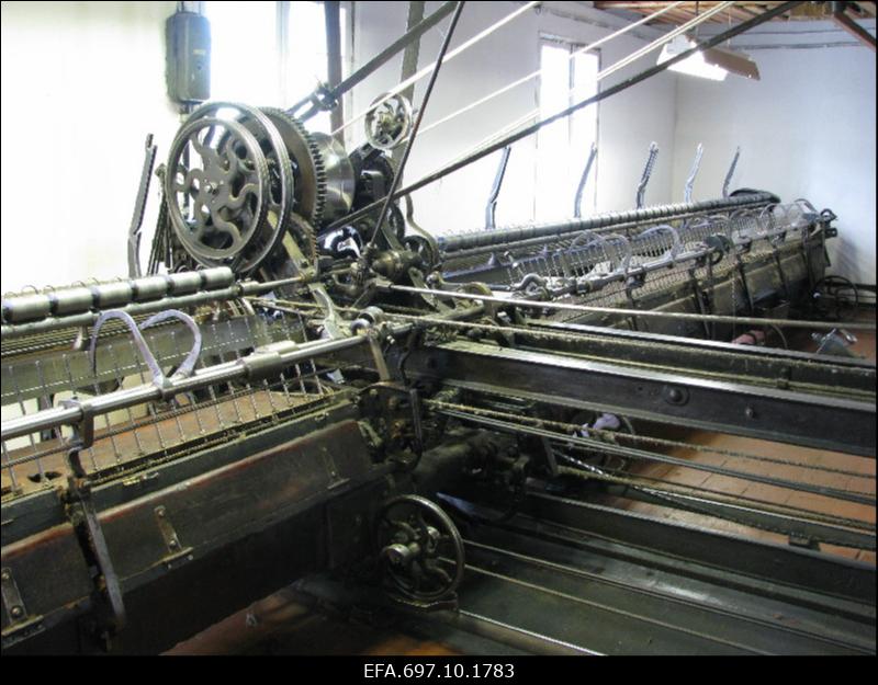 Kabala villaveski-muuseumi sisevaade.