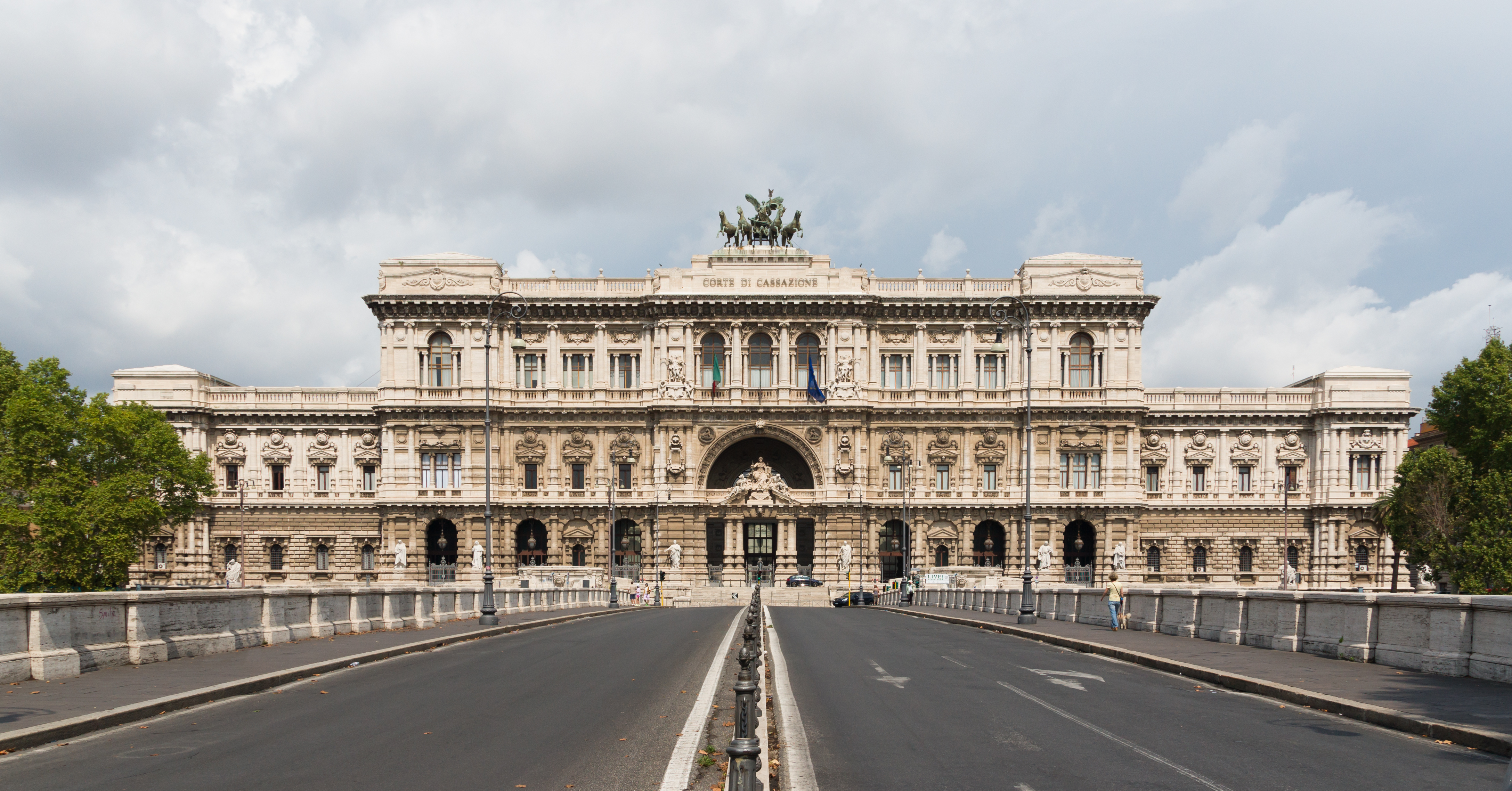 Courthouse facade, Rome, Italy - The facade of the Courthouse, Rome, Italy.