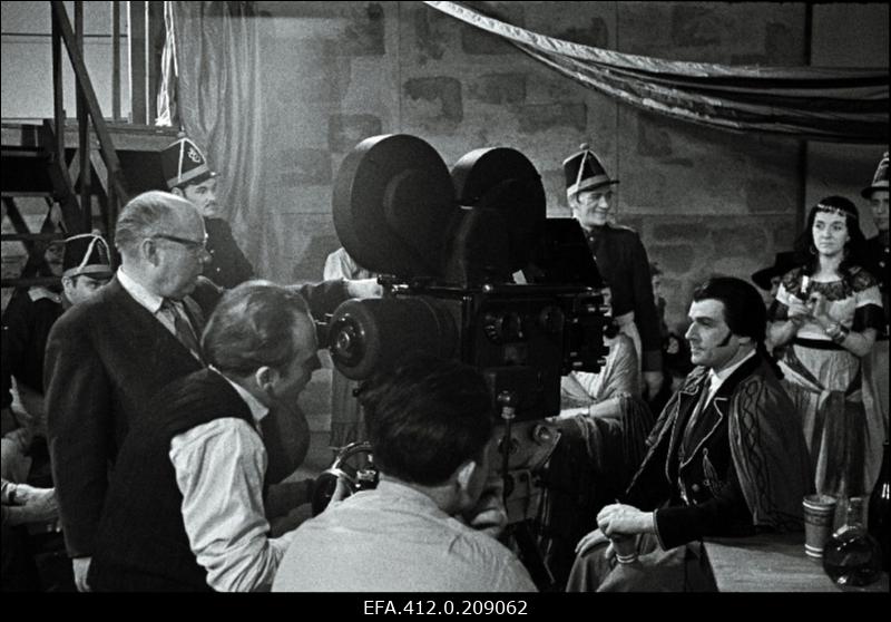 Filmi ["Georg Ots"] võtted: katkend ooperist "Carmen".