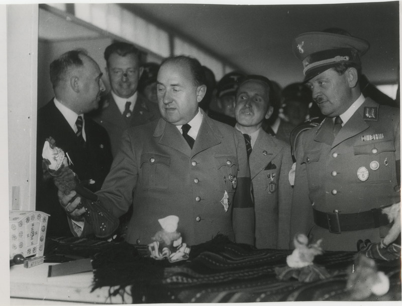 Saksa sõjaväetegelased Eesti osakonnas Königsbergi näitusel