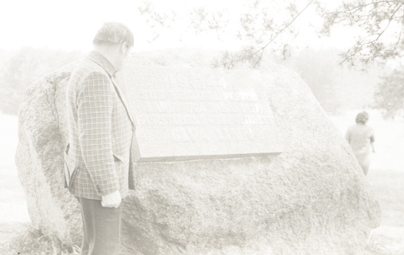 August Korgile mõeldud mälestusmärgi püstitamise koha otsimine Tartumaal Aardla külas