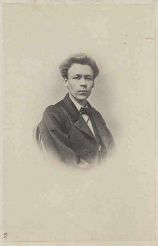 Korporatsiooni "Livonia" liige Eugen Weidenbaum, portreefoto