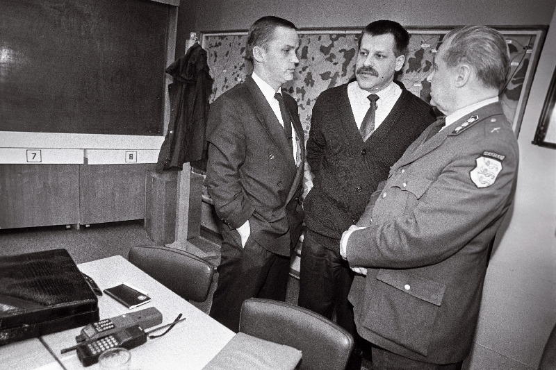 Jüri Tikk, Agu Tiiman, Raul Luks.