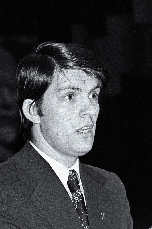 ELKNÜ XVIII kongressil esineb sõnavõtuga ELKNÜ Tallinna Linnakomitee esimene sekretär Jaan Tanvel.